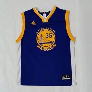 Youth Adidas Golden State Warriors Jersey Kevin Durant #35 Youth Size Large
